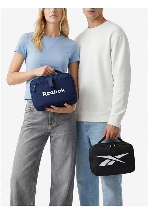 Reebok Kosmetyczka CWBEO-RBK-U1-001-SS26 Czarny. Kolor: czarny. Materiał: materiał