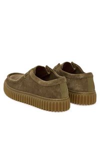 Clarks Półbuty Torhill Lo 26187378 Zielony. Kolor: zielony. Materiał: skóra, zamsz #7
