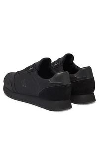 Calvin Klein Jeans Sneakersy Runner Sock Laceup Mg Canvas YM0YM01217 Czarny. Kolor: czarny. Materiał: materiał #5