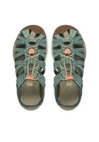 keen - Keen Sandały Whisper W 1029012 Zielony. Kolor: zielony. Materiał: materiał #6
