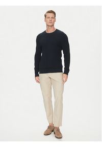 Marciano Guess Sweter 5GHR16 5861Z Granatowy Regular Fit. Kolor: niebieski. Materiał: bawełna #3