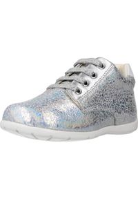 Geox - Buty GEOX B KAYTAN G. B Srebrny. Kolor: szary. Materiał: skóra. Sport: turystyka piesza