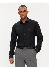 Michael Kors Koszula MK0DS01288 Czarny Slim Fit. Kolor: czarny. Materiał: bawełna