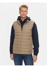 Only & Sons Bezrękawnik Brody 22027450 Beżowy Regular Fit. Kolor: beżowy. Materiał: syntetyk. Długość rękawa: bez rękawów