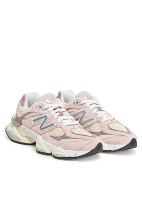 New Balance Sneakersy U9060LBC Różowy. Kolor: różowy. Materiał: zamsz, skóra