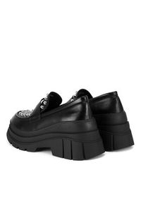 DeeZee Loafersy 20253-5 Czarny. Kolor: czarny. Materiał: materiał, syntetyk, skóra #6