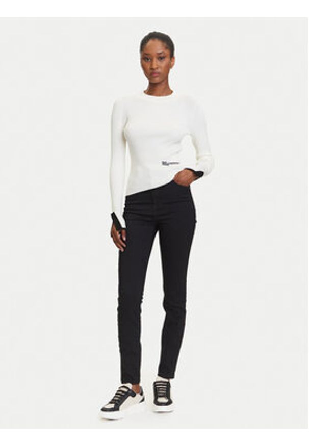 Karl Lagerfeld Jeans Jeansy A3W10002 Czarny Skinny Fit. Kolor: czarny