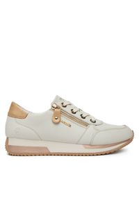 Remonte Sneakersy D0H11-81 Biały. Kolor: biały. Materiał: skóra #1
