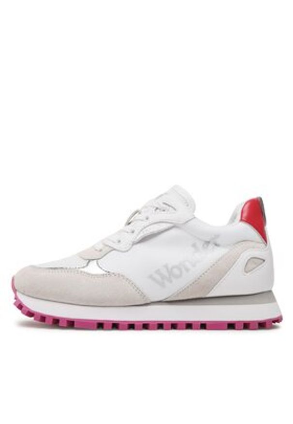 Liu Jo Sneakersy Wonder 35 BA3091 PX346 Écru. Materiał: materiał