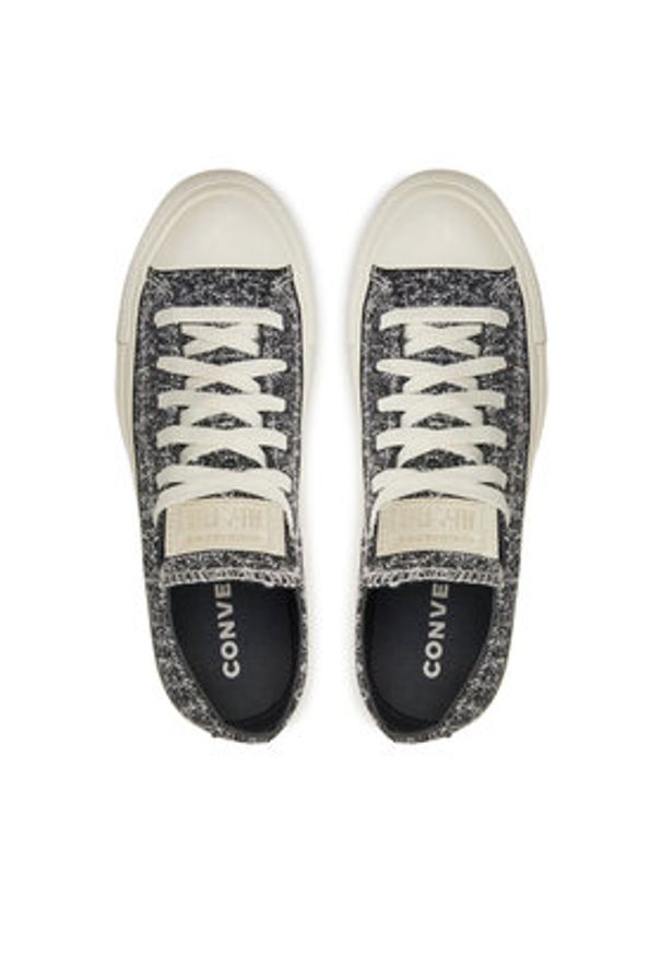 Converse Trampki Chuck Taylor All Star Ox 571355C Czarny. Kolor: czarny. Materiał: materiał