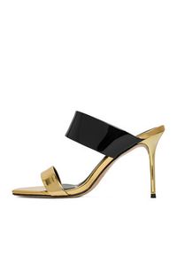 Eva Minge Klapki EO- MIRIAM-LT1916-1 Czarny. Kolor: czarny. Materiał: syntetyk, skóra #6