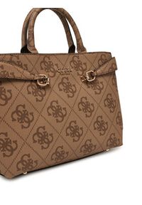 Guess Torebka HWOS96 39060 Brązowy. Kolor: brązowy. Materiał: skórzane