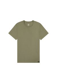 Lee - MESKA KOSZULKA LEE TWIN PACK CREW MRCNTL GREEN BRGT WH 112370575 #3