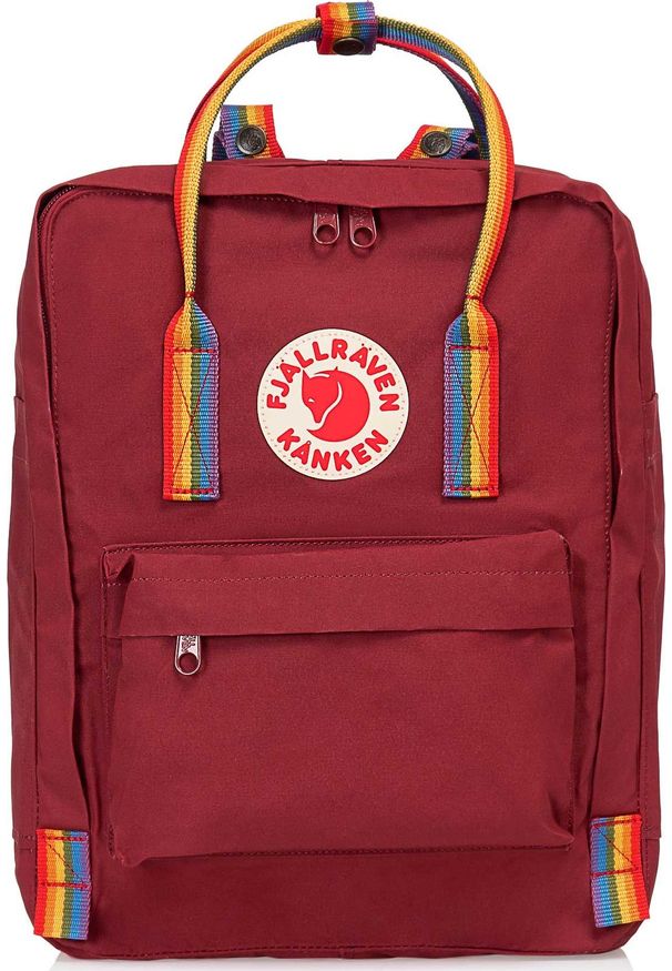 Fjällräven - Plecak turystyczny Fjallraven Plecak Fjallraven Kanken Ox Red-Rainbow Pattern F23620-326-907