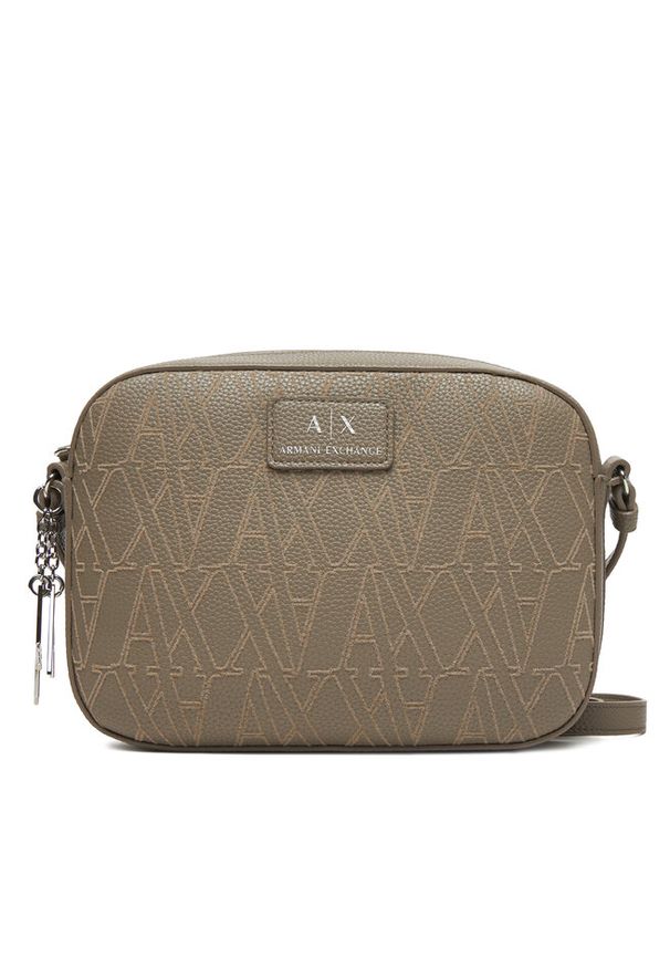 Torebka Armani Exchange. Kolor: brązowy