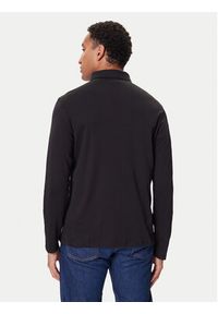 Calvin Klein Polo LV040EM909 Czarny Regular Fit. Typ kołnierza: polo. Kolor: czarny. Materiał: bawełna #4