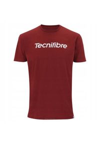 TECNIFIBRE - Koszulka tenisowa dziecięca Tecnifibre Club Tee T-shirt. Kolor: czerwony, biały, wielokolorowy. Sport: tenis