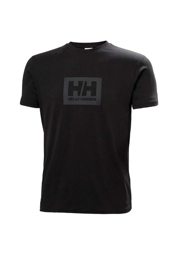 Koszulka Helly Hansen box t. Kolor: czarny