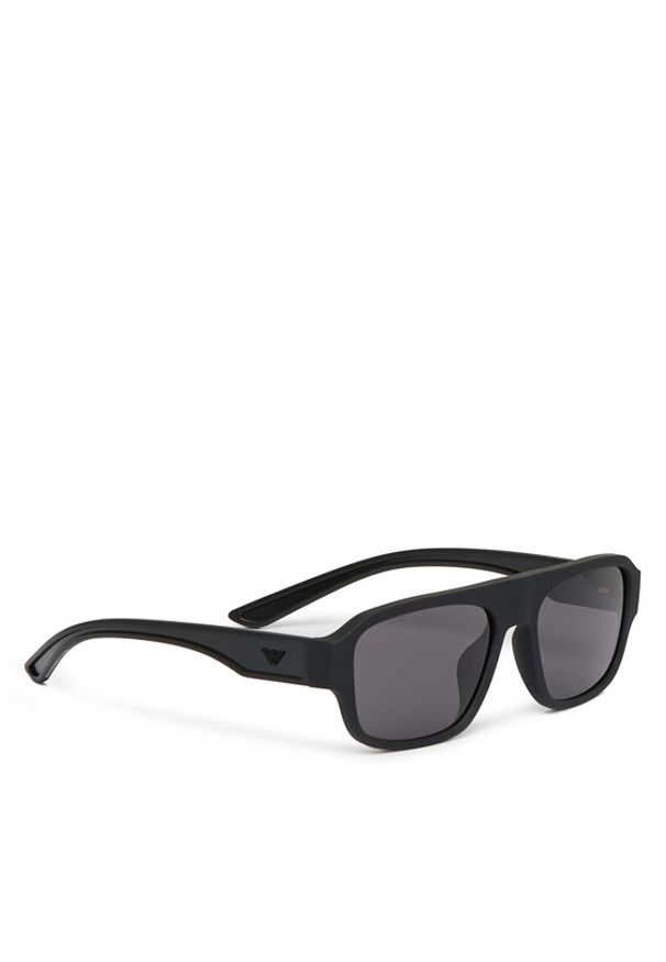 Emporio Armani Okulary przeciwsłoneczne 0EA4266U 500187 Czarny. Kolor: czarny