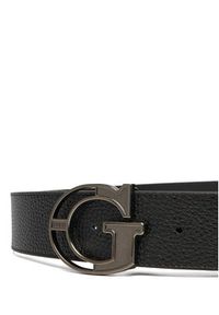 Guess Pasek Męski BM784 0P5435 Czarny. Kolor: czarny. Materiał: skóra #3