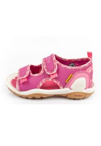 keen - Sandały Keen knotch Jr 1025649 różowe. Zapięcie: rzepy. Kolor: różowy