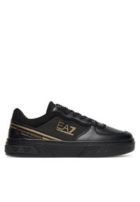 EA7 Emporio Armani Sneakersy 7X000338 AF18614 MZ177 Czarny. Kolor: czarny. Materiał: skóra #1
