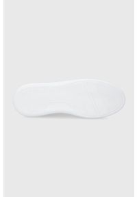 U.S. Polo Assn. buty skórzane kolor biały. Nosek buta: okrągły. Zapięcie: sznurówki. Kolor: biały. Materiał: skóra