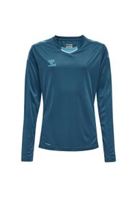 Koszulka dziecięca Hummel hmlCore. Kolor: różowy, niebieski, wielokolorowy, pomarańczowy. Sport: piłka nożna #1