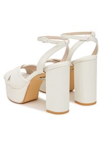 Buffalo Sandały Kya Cross 1291685 Biały. Kolor: biały. Materiał: skóra #5