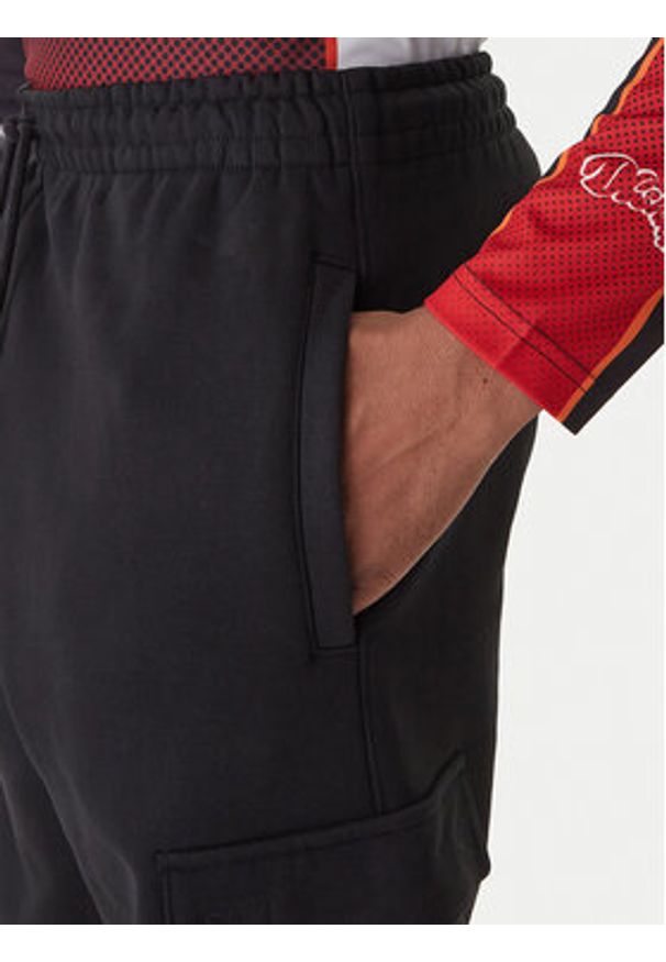 DC Shoes Spodnie dresowe EDYFB03094 Czarny Regular Fit. Kolor: czarny. Materiał: bawełna