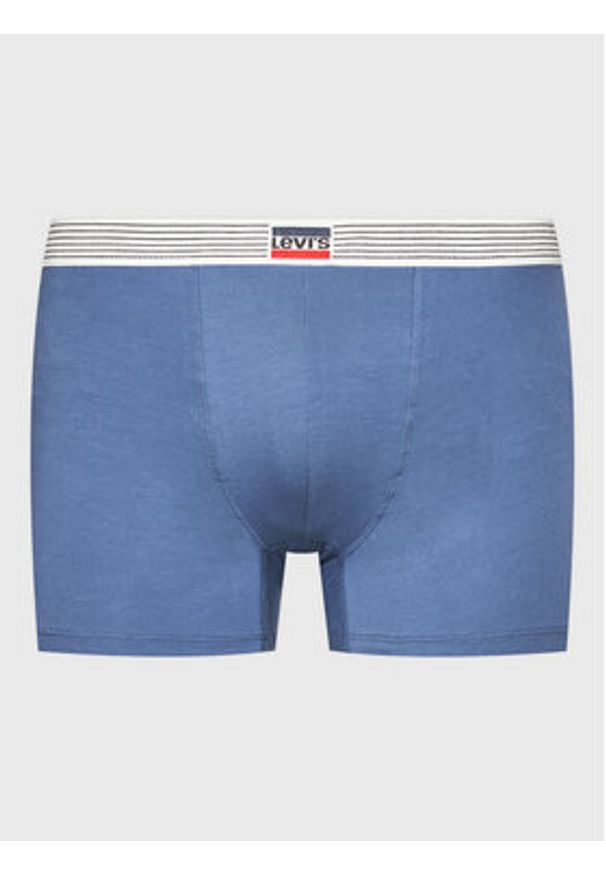 Levi's® Komplet 2 par bokserek 701220654 Granatowy. Kolor: niebieski. Materiał: bawełna