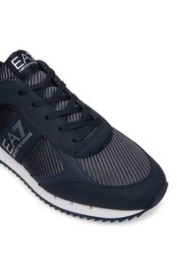 EA7 Emporio Armani Sneakersy 7X000337 AF18613 MZ592 Granatowy. Kolor: niebieski. Materiał: skóra #4