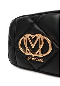 Love Moschino - LOVE MOSCHINO Torebka JC4038PP1OLC0000 Czarny. Kolor: czarny. Materiał: skórzane #3