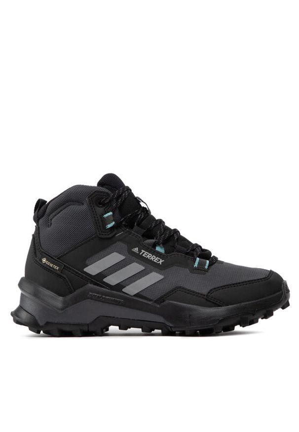 Adidas - adidas Trekkingi Terrex Ax4 Mid Gtx GORE-TEX FZ3149 Czarny. Kolor: czarny. Materiał: materiał