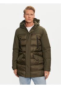 Geox Kurtka zimowa Sapienza M4628K TC188 F1789 Khaki Regular Fit. Kolor: brązowy. Materiał: syntetyk. Sezon: zima