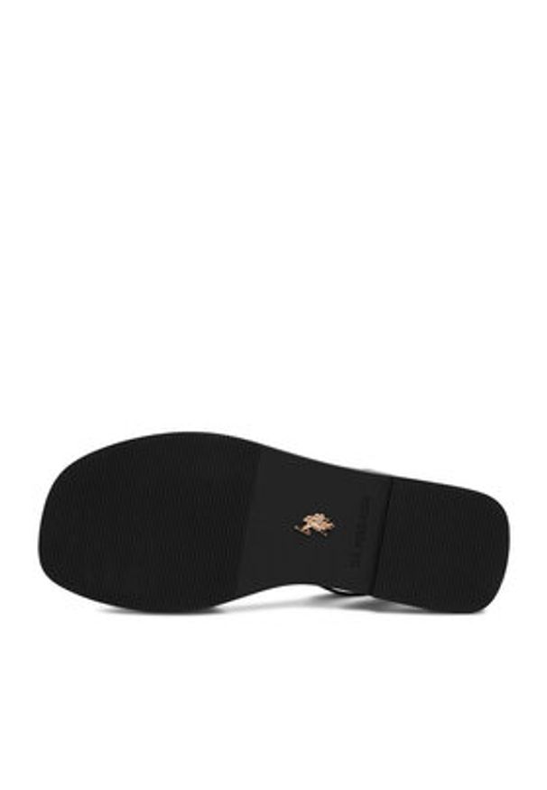 U.S. Polo Assn. Sandały EO-MARINA001W/6Y1 Czarny. Kolor: czarny. Materiał: skóra