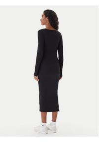 Tommy Jeans Sukienka codzienna DW0DW21915 Czarny Slim Fit. Okazja: na co dzień. Kolor: czarny. Materiał: syntetyk. Typ sukienki: proste. Styl: casual #3