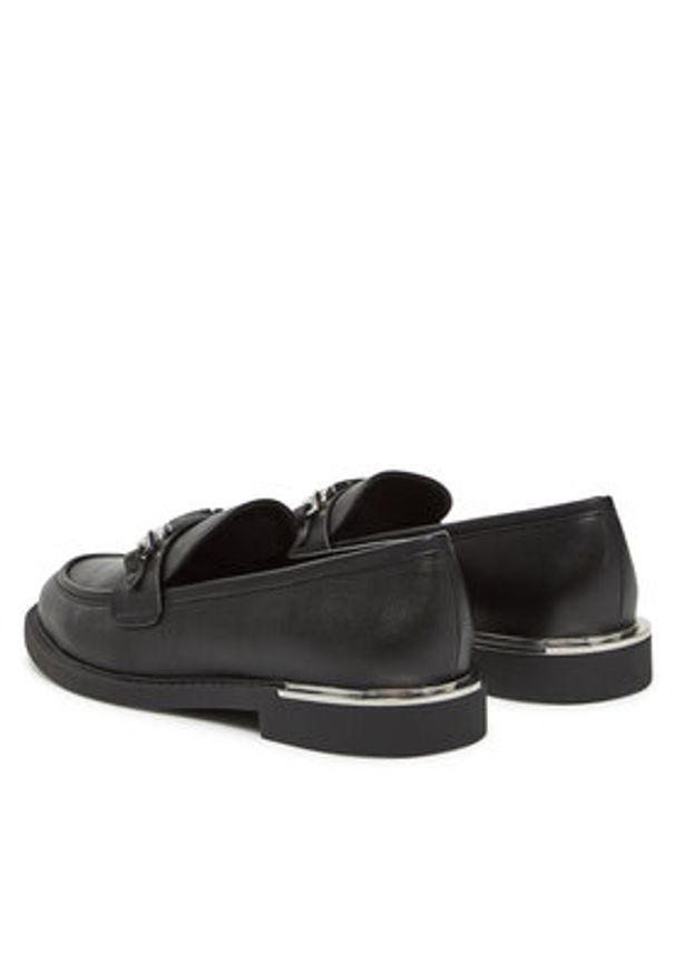 DKNY Loafersy Radisson Loafer 20 K2510414 Czarny. Kolor: czarny. Materiał: skóra