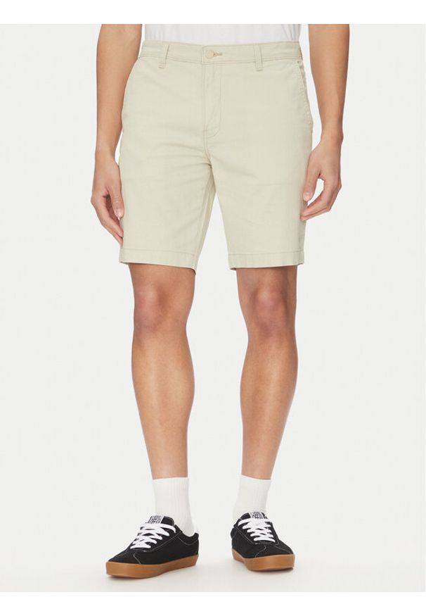 Levi's® Szorty materiałowe XX 17202-0081 Khaki Regular Fit. Kolor: brązowy. Materiał: bawełna