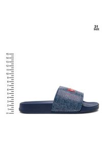 Levi's® Klapki Pool S VPOL0234S Granatowy. Kolor: niebieski #8