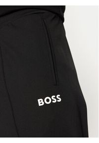 BOSS - Boss Spodnie dresowe Hadiko 50530724 Czarny Regular Fit. Kolor: czarny. Materiał: syntetyk