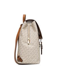 MICHAEL Michael Kors Plecak Quinn 30T5GQNB2B Beżowy. Kolor: beżowy. Materiał: skóra #2