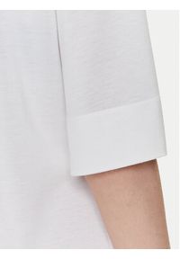 Emporio Armani Sukienka codzienna EW000618 AF12187 U1131 Biały Loose Fit. Okazja: na co dzień. Kolor: biały. Materiał: wiskoza. Typ sukienki: proste. Styl: casual #3