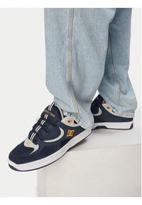 DC Shoes Sneakersy DC01721410 Granatowy. Kolor: niebieski. Materiał: skóra, zamsz #9