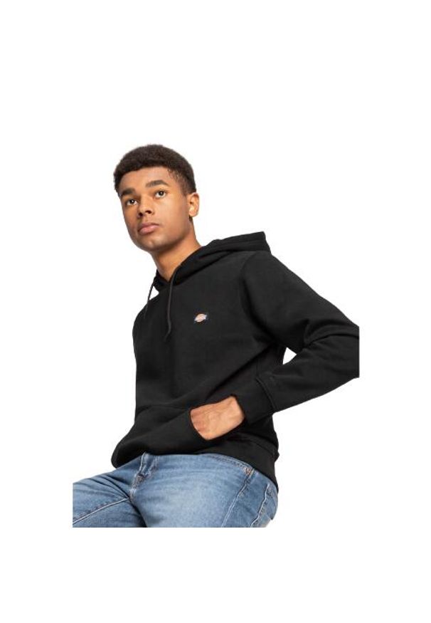 Bluza dresowa męska Dickies Oklahoma. Typ kołnierza: kaptur. Kolor: czarny. Materiał: dresówka