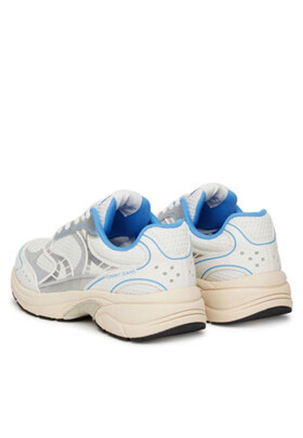 Tommy Jeans Sneakersy Archive '25 EN0EN02809 Écru. Materiał: materiał