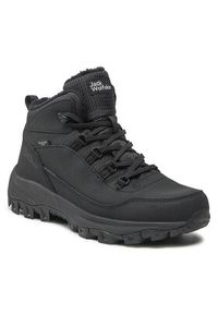 Jack Wolfskin Trekkingi Everquest Texapore Mid M 4053611 Czarny. Kolor: czarny. Materiał: nubuk, skóra. Sport: turystyka piesza #4