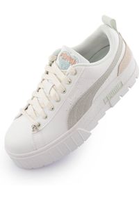 Buty Puma Mayze Iwd Damskie Lody Białe Rozmiar 40.5. Kolor: biały. Materiał: zamsz, skóra
