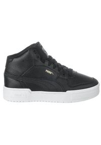 Buty do chodzenia damskie Puma CA Pro Mid. Wysokość cholewki: za kostkę. Zapięcie: sznurówki. Kolor: czarny. Materiał: materiał, syntetyk, guma. Szerokość cholewki: normalna. Sport: turystyka piesza