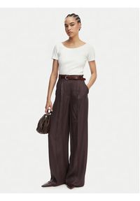 Weekend Max Mara Bluzka Multig 2615941122 Biały Regular Fit. Kolor: biały. Materiał: bawełna #3